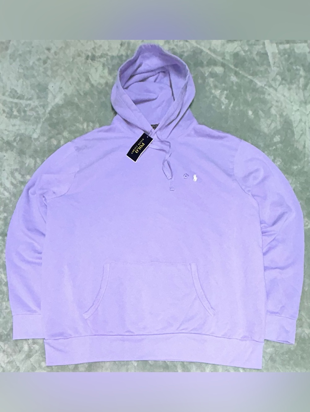 Polo Ralph Lauren Hooded Sweatshirt Men’s Size 2XL Pastel Purple Unisex
